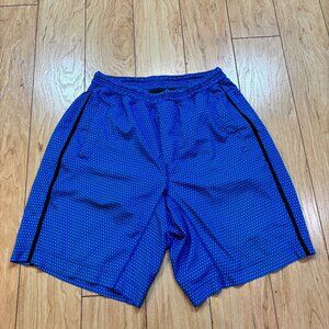 Lululemon Pace Breaker Athletic Shorts 9” Lined Blue Polkadots Men's Size Small